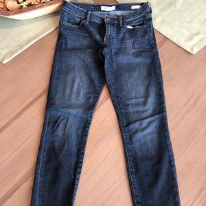 Dark wash Banana Republic Size 0 Denim Jeans.